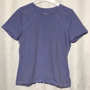 Danskin Lavender Crew Neck Active Tee